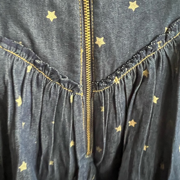 GAP Denim Star Print Kids Dress - Picture 5 of 6